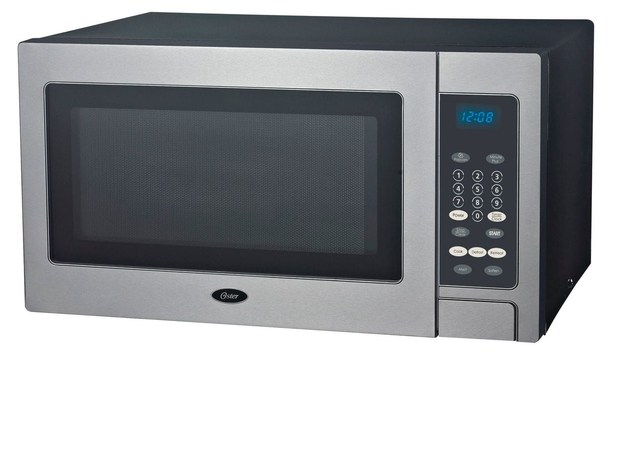 Product of Oster 0.9-Cu.-Ft. 900W Microwave Oven - Stainless [Biz