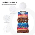 thumbnail image 6 of Easygdp Animals On Noah's Ark2 Men's Mesh Basketball Jersey Quick Drying Sleeveless Shirts Fitted Muscle Tank Tops Sport Round Neck T-Shirt - 4X-Large, 6 of 9