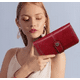 thumbnail image 4 of Antirrobo Xtellar Gran Capacidad Cartera Para Mujer Billetera Retro Color Rojo, 4 of 4