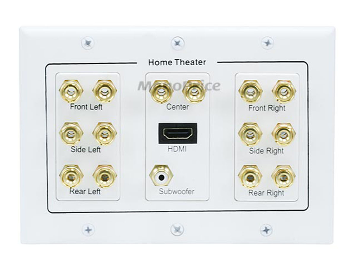 7.1 wall plate