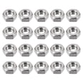 thumbnail image 1 of Unique Bargains 3/16'-24 Hex Nuts 304 Stainless Steel Fastener 20pcs for Screw Bolt, 1 of 3