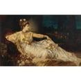 thumbnail image 3 of Hans Makart 14x11 Black Modern Framed Museum Art Print Titled - Charlotte Wolter as Messalina (1875), 3 of 5