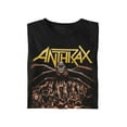 thumbnail image 3 of Anthrax - 40th Anniversary Tour Unisex T-Shirt - Black - Small, 3 of 5