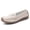 Beige, variant on Big Size Women's Casual Loafers Slip On Leather Shoes Lightweight Walking Shoes Moccasins Classic Penny Loafer Flats Boat Shoes