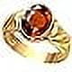 thumbnail image 2 of 5.00 Carat Natural Gomed Stone Astrological Gold Ring Adjustable Gomed Hessonite Astrological Gemstone For Men And Women {Lab - Tested}-B0BX4B, 2 of 6