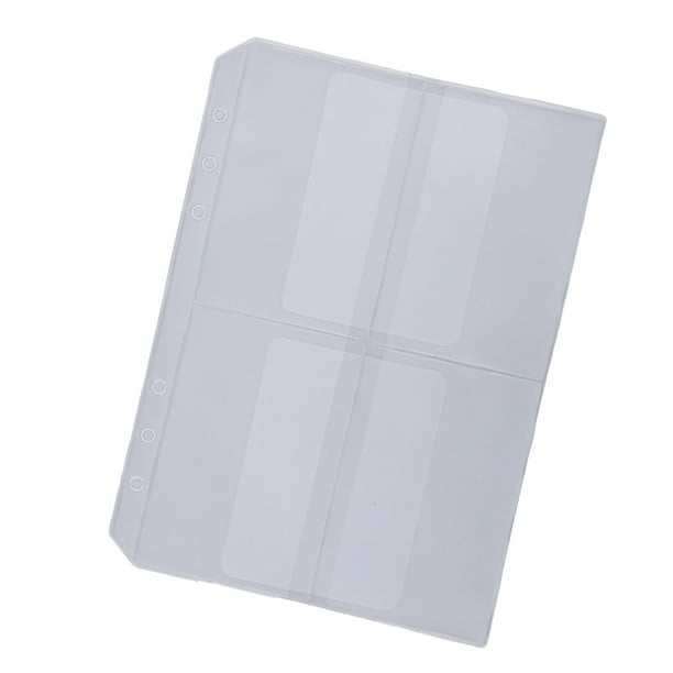 Seitruly Contenedor de bolsa con cremallera de 10 piezas, prácticos archivadores impermeables, contenedores de almacenamiento para documentos simples Carpetas de archivos TYPE3