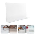 thumbnail image 1 of unbranded 4Ud Deflector Transparente Para Salpicaduras De Ducha Y Bañera En Esquinas Del, 1 of 8