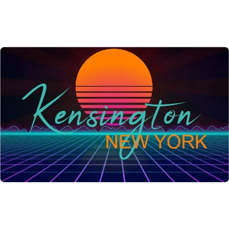 

Kensington New York 4 X 2.25-Inch Fridge Magnet Retro Neon Design