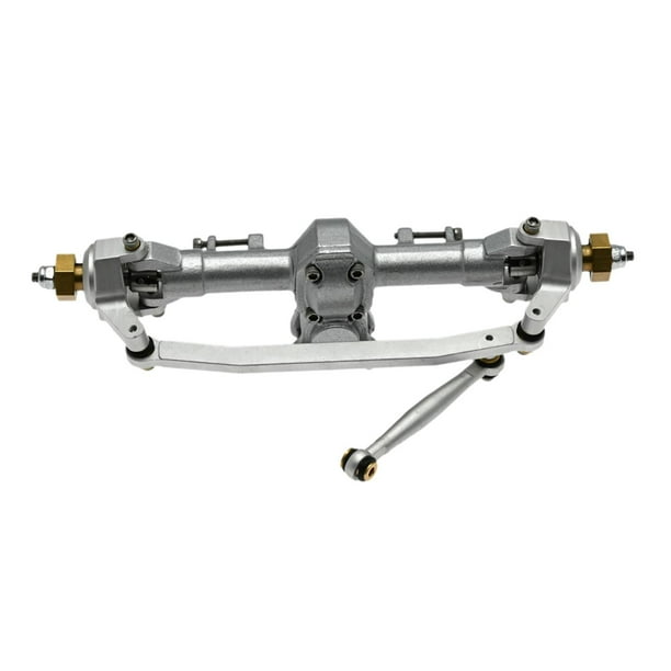eje del eje trasero delantero de ejes de transmisión de eje delantero / trasero de aluminio apto para Axial SCX24 1/24 RC accesorios de coche todoterreno repuestos Magideal eje del eje trasero delantero