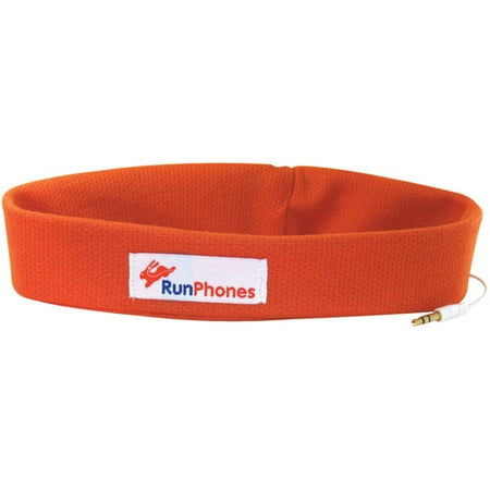 SleepPhones Rs1Om RunPhones Classic, Orange, Medium