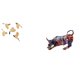 thumbnail image 1 of Arte de pared de pájaros de madera,Pájaros de madera para decorar la pared,regalos para el hogar,Adorno decorativo de pared de madera con pájaros voladores,Estatua de toro de resina,Pintura, 1 of 8
