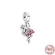 thumbnail image 1 of Abalorios de plata de ley 2023 100% para mujer, cuentas colgantes compatibles con pulsera Pandora Original, collar, joyería Diy, para hacer regalos, 925, 1 of 4