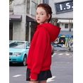 thumbnail image 4 of Arshiner Girls Zip Up Hoodies Black Teen Hooded Sweatshirts Fleece Track Jackets Kids Fall Winter Clothes, 4 of 6