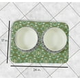 thumbnail image 3 of Simply Daisy Geometric Floral Pattern Pet Feeding Mat for Dogs and Cats, 3 of 3
