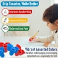 thumbnail image 6 of The Pencil Grip Writing CLAW Grip, Medium Size, 12 Count, Red/Blue, for Pencils and Utensils, 6 of 10
