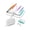 White-7Day, variant on 14 Day Zipper Pouches Organizer Travel Medicine Weekly Vitamin Medication Reusable Portable Large Holder Daily Container Waterproof Pill Pouch Set-14Pcs Bags Inside, Zipper Pill Case with