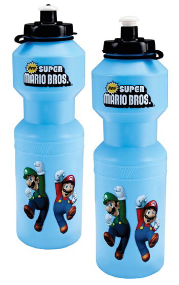 Super Mario Personalised Kids Drinks Sports Children's Water Bottle 