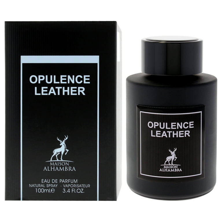 Maison Alhambra's Opulence Leather EDP, Men's Spray, 3.4 oz