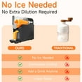 thumbnail image 6 of Erivess 76oz Slushie Maker Machine,Auto-Clean,LED Display,3 Preset Program, Frozen Drink Smoothie Slushy Machine for Milkshakes, Margaritas, Frappes and More, 6 of 6