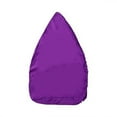 thumbnail image 5 of (No Filler) ZOELNIC Large Bean Bag Gamer Beanbag Adult Outdoor Gaming Garden Big Arm Chair Seat Cover, Purple, 5 of 6