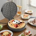 thumbnail image 1 of Household Waffle Maker Multifunctional Mini Version Light Food Machine Heating Baking Pan Breakfast Machine Waffle Bread Maker, 1 of 5