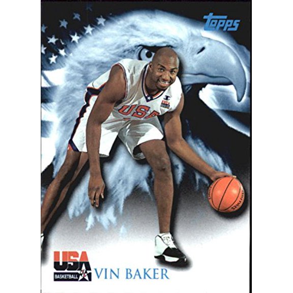 2000 Topps Team USA #78 Vin Baker QU NBA Basketball Trading Card