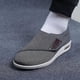 thumbnail image 2 of Zapatos cómodos y suaves de ajuste ancho, zapatos ortopédicos para caminar para personas mayores, con gancho y bucle transpirables, 2 of 5