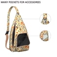 thumbnail image 4 of Donut Craze Sling Backpack – Fun Jelly-Filled Print Crossbody Bag, Fashionable Pack for Weekend Getaways, 4 of 4