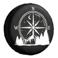 thumbnail image 1 of Boussole de Montagne Housse de Pneu de Rechange pour SUV Remorque Navigation 14 Pouces 15 Pouces 16 Pouces 17"h, 1 of 4