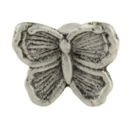 Diameter Antique Pewter Knob - Antique Pewter Butterfly Knob - P17039V-PEW-C