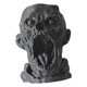 thumbnail image 4 of Estatua de resina con forma de cabeza aterradora, maceta estilo punk para mueble de TV Negro, 4 of 9
