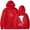 Red, variant on Gigi Perez Twister Merch Hoodie pocket drawstring unisex hooded sweatshirt fashion trend clothing