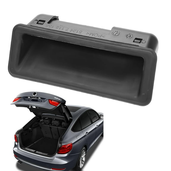 BINB ROAD Trunk Lid Lock Release Push Button Handle Switch 51247118158 Compatible with BMW 325i 328i 330i 335i 335d 525i 528i 530i 535i 545i 550i M3 M5 X1 X6