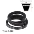 thumbnail image 2 of Uxcell A-780 V Belts Drive Belt 780mm Inner Girth EPDM for Power Transmission, 2 of 6