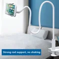 thumbnail image 3 of Universal Lazy Phone Stand Gooseneck Holder Flexible Desk Support Table Clip Bracket for Mobile Phones for ipad Arm Stents Kickstand (P75CM Pink Threaded), 3 of 7