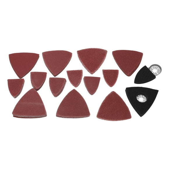 Oscillating Tool Sanding Pad Kit, Oscillating Tool Pad Deburring Wide Compatible For Sanders