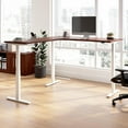 thumbnail image 1 of Move 60 Series 72W L Shaped Standing Desk in Hansen Cherry - Engineered Wood, 1 of 7