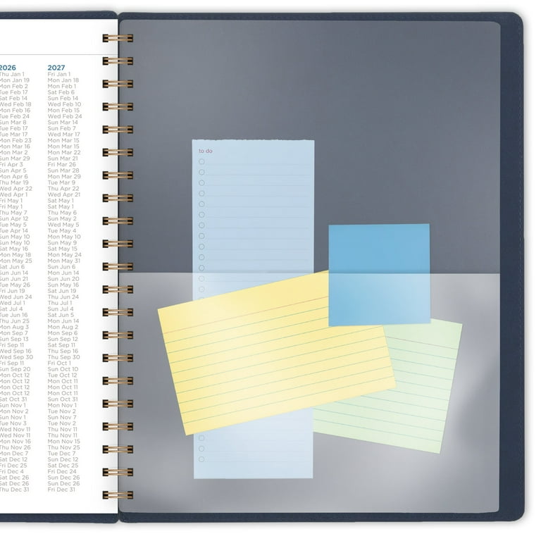 2024 AT A GLANCE Signature Lite WeeklyMonthly Planner 8 12 X 11 Black