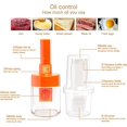 thumbnail image 2 of Cepillo de limpieza Cepillo de aceite de silicona: botella de aceite y cepillo en modo de inmersión y compresión, cepillo para barbacoa, cepillo para botella de aceite de cocina, herramienta de c, 2 of 5