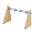 thumbnail image 2 of Tabletop Bird Perch Desktop Bird Stand Grinding Claw Bird Training Stand Bird Play Stand for Macaw Finch Cockatoo Lovebird Gym Accessories Blue White 20mm, 2 of 10