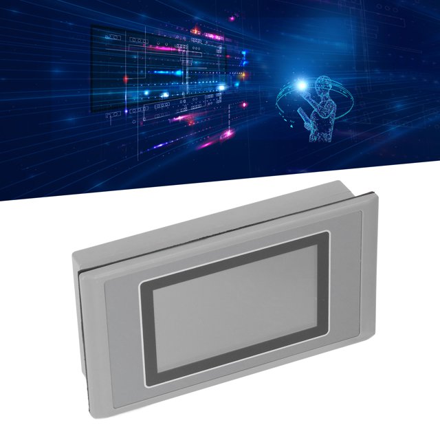 HMI Touch Screen Color Human Machine Interface 4.3in High Precise Fast Running Speed Industrial Touch Screen 24V
