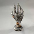 thumbnail image 5 of Cyberpunk Mechanical Hand Resin Craft Figurine, Xbox Switch Controller Desktop Stand, Sci-Fi Style Home Decor (Mechanical Hand A), 5 of 8