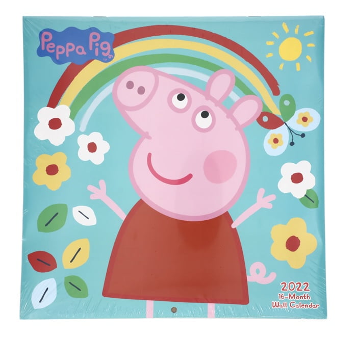 Peppa Pig 2022 16 Month Wall Calendar