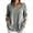 Gray, variant on KICILVS Denim Jacket for Women Button Down Collar Loose Fit Long Sleeve Jackets Trendy Comfortable Fashion Clothing