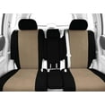 thumbnail image 2 of CalTrend Front 40/20/40 Split Bench NeoPrene Seat Covers for 2004-2004 Nissan Titan - NS198-06PP Beige Insert with Black Trim, 2 of 3