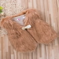 thumbnail image 2 of CNKOO Gilet d'Hiver Chaud pour Bébé Fille Noir 2-3 Ans, 2 of 5