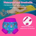 thumbnail image 4 of BIG ELEPHANT Baby Swim Diapers 3pcs, Reusable Adjustable Washable Waterproof Swimming Diaper for Boy's and Girl's, Sizes XS-XXL, 4 of 10