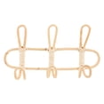 thumbnail image 1 of Rack de almacenamiento tejido soporte colgante de pared doméstico con ganchos organizador de pared, 1 of 5
