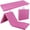 Pink, variant on 6' x 2' Tri-Fold Portable Folding Exercise Gym Mat Extra Thick Foam Gymnastics Mat Aerobics Yoga Martial Arts Stretching Core Workouts With Carrying Handle,Black