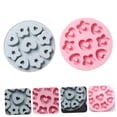 thumbnail image 3 of FONDOTIN 2Pcs Silicone Star Mould For Easy To Clean Dessert Making In Home Bakers Kitchen, 3 of 8